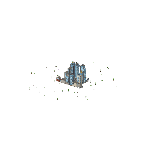 Low-poly 3D asset pack: Modular Metropolis